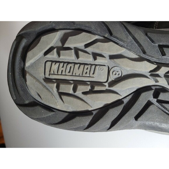 Khombu Men's Travis Adjustable Active Hiking Summer Sandals Black Size 8 - Picture 8 of 8